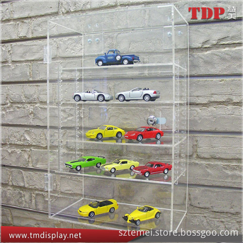 Manufacturer Acrylic Gridwall and Slatwall Display Case for Toys - Adjustable